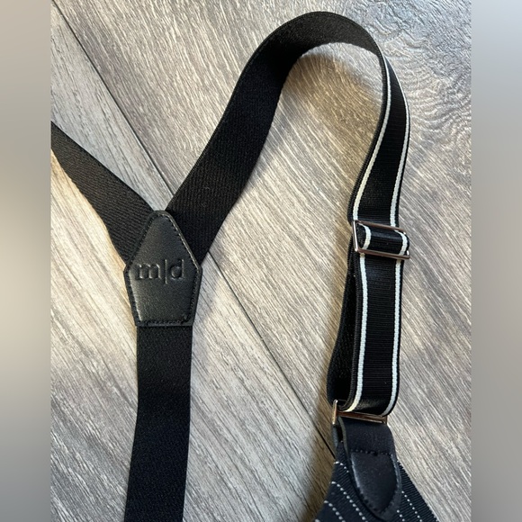 MARLIES DEKKERS Gloria Suspender Pinstripe Padded Push Up Halter Bra 34B NWOT! - Picture 10 of 14